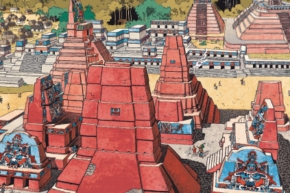 Les Mayas dans les Voyages d'Alix, de J. Martin et J. Torton