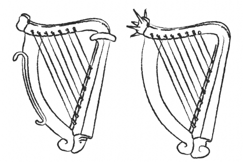 Les deux harpes par N. Lebra