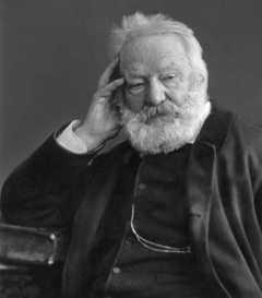 Victor Hugo par Nadar via Wikimedia Commons