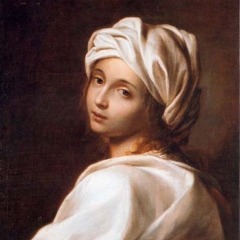 Portrait de Beatrix Cenci attribué à Guido Reino via Wikimedia Commons