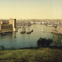 Entrée du Port de Marseille, Library of Congress Prints and Photographs Division