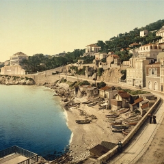 Route de la Corniche, calanque, Marseille, Library of Congress Prints and Photographs Division