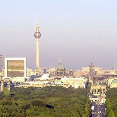 Vue de Berlin par KidAlex via Wikimedia Commons