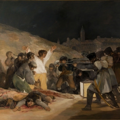 El Tres de Mayo  par Francisco Goya,  Musée du Prado via Wilkimedia Commons