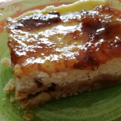 Cheese cake avec topping de figues