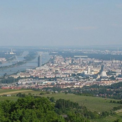 Panorama de Vienne via Wikimedia Commons