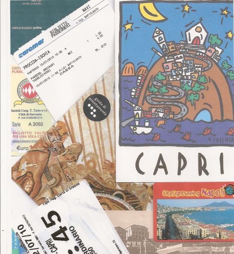 De Pompéi à Capri